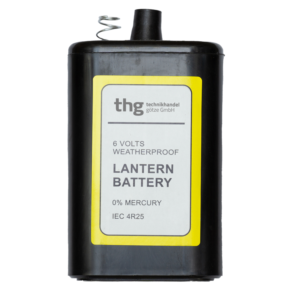 Blockbatterie 6V  IEC 4R25