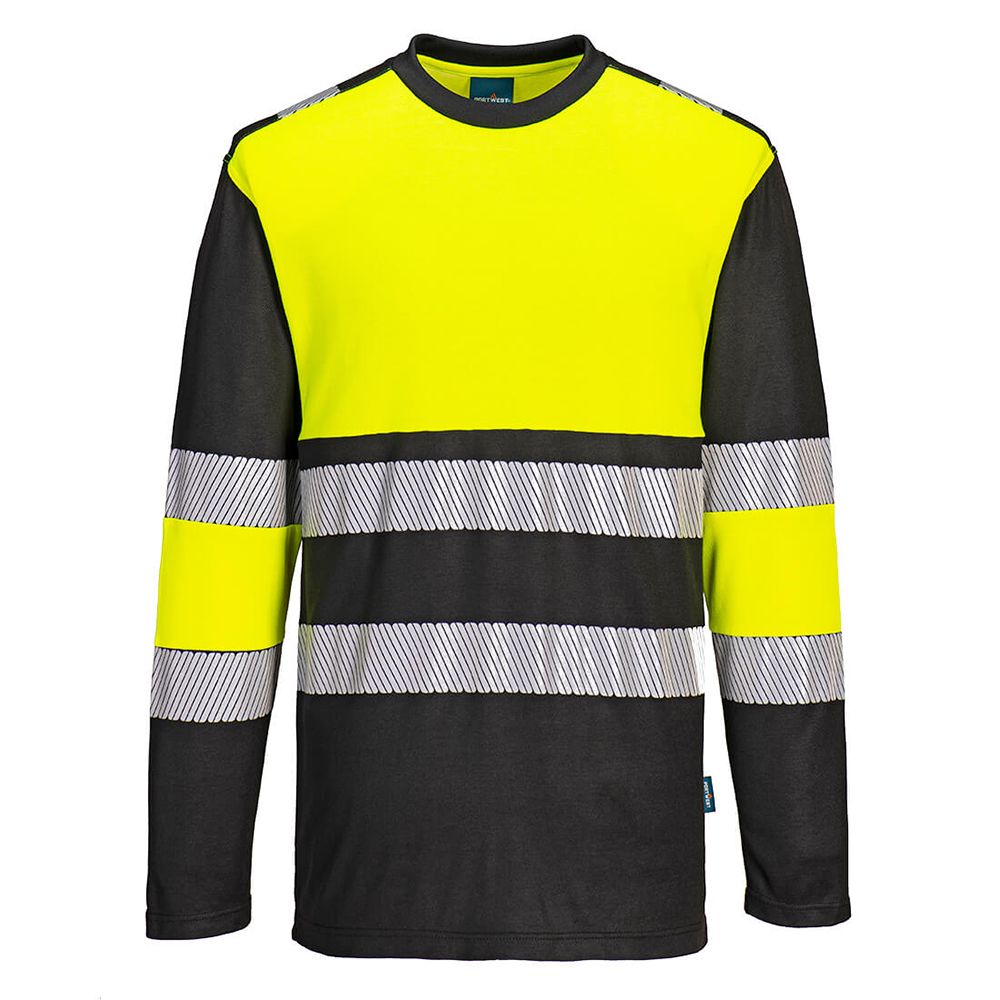 PW312 - Warnschutz langarm T-Shirt