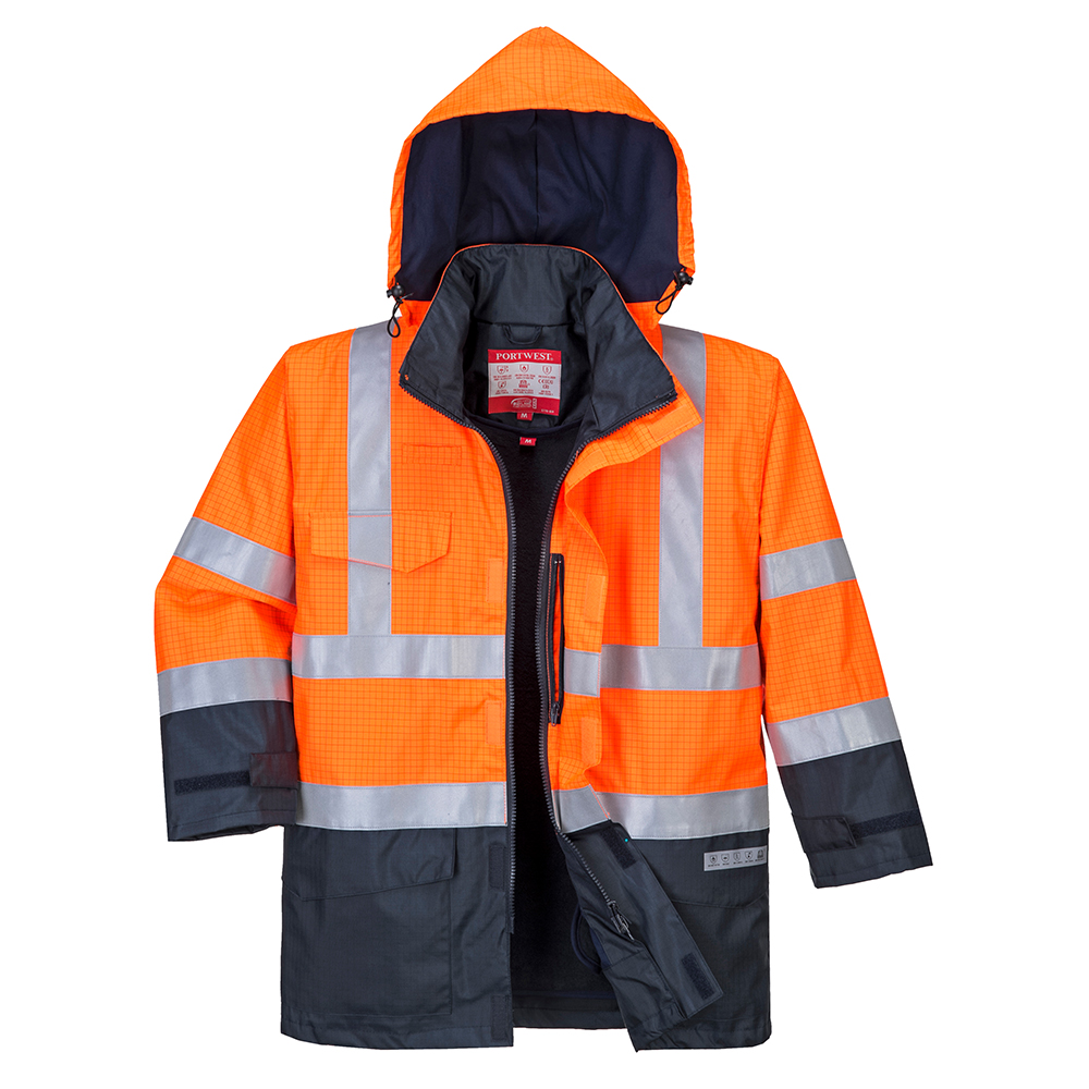 S779 - BIZFLAME Multinorm wasserdichte gefütterter Parka