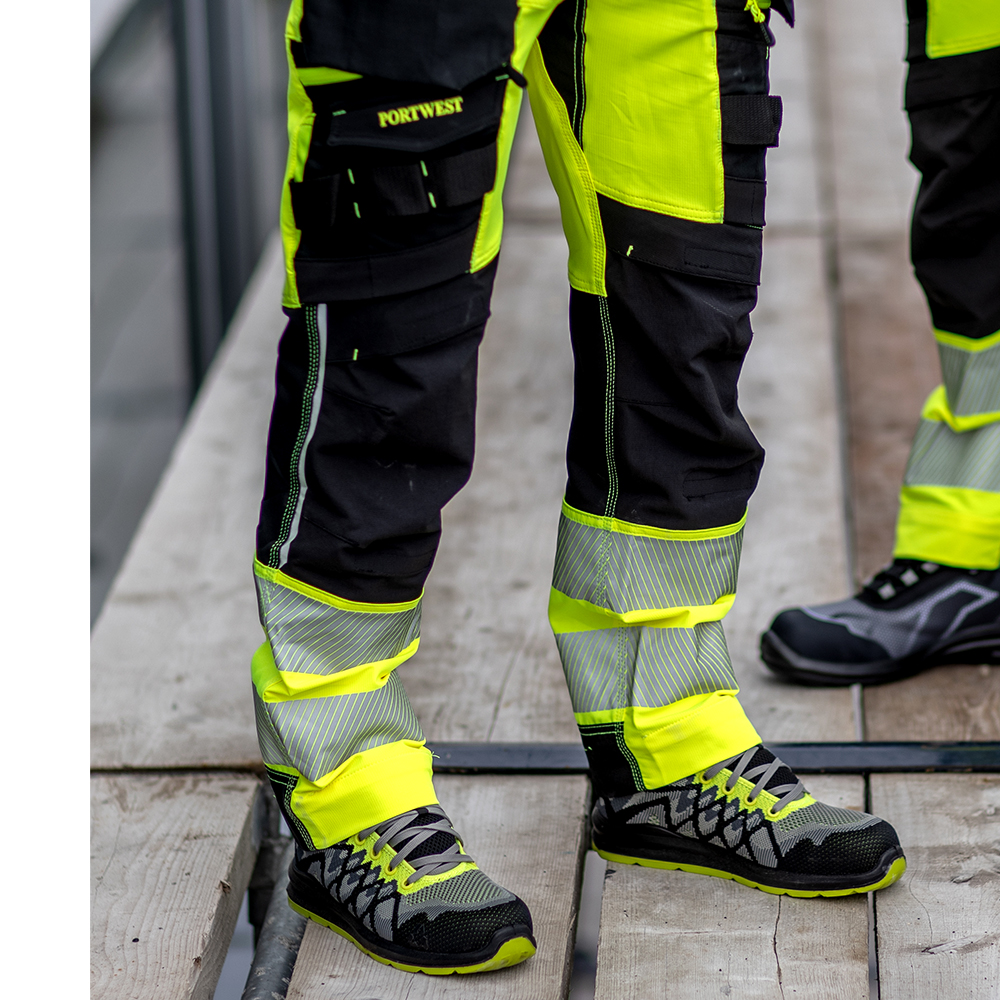 DX442 - Warnschutzhose mit abnehmbaren Holstertaschen