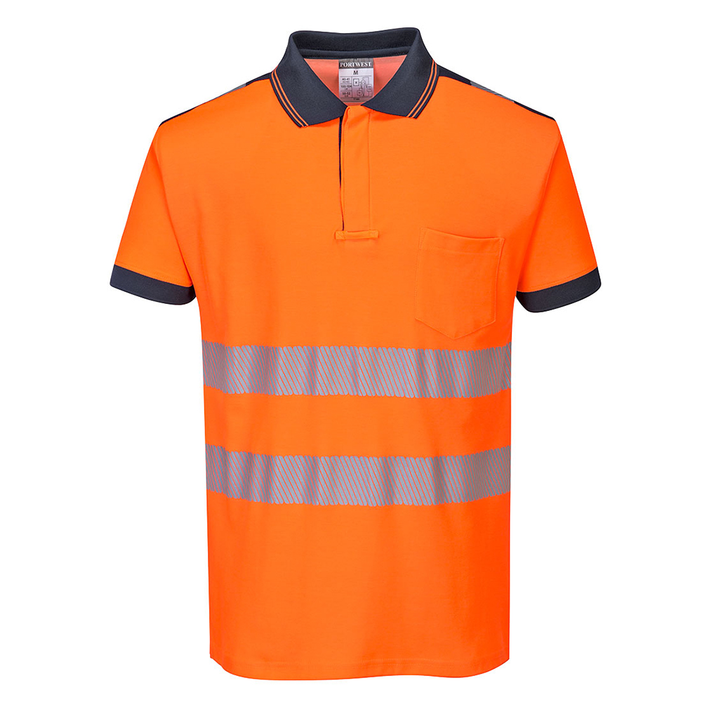 T180 - PW3 Warnschutz-Poloshirt