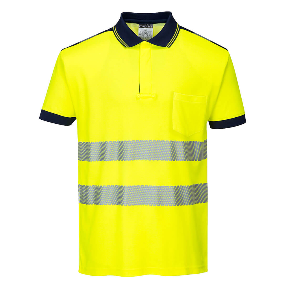 T180 - PW3 Warnschutz-Poloshirt