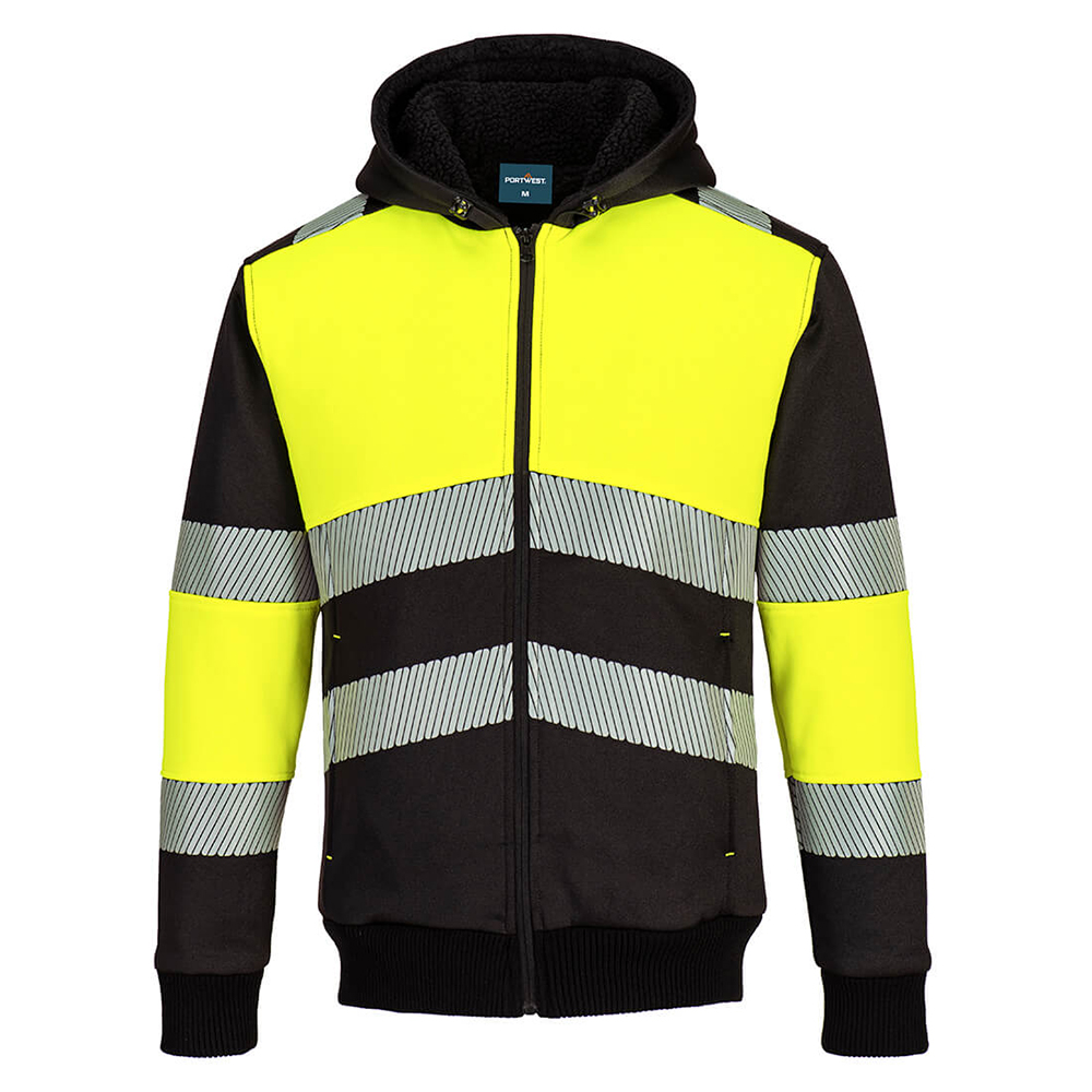PW377 - Hoodie Zipper fleecegefüttert