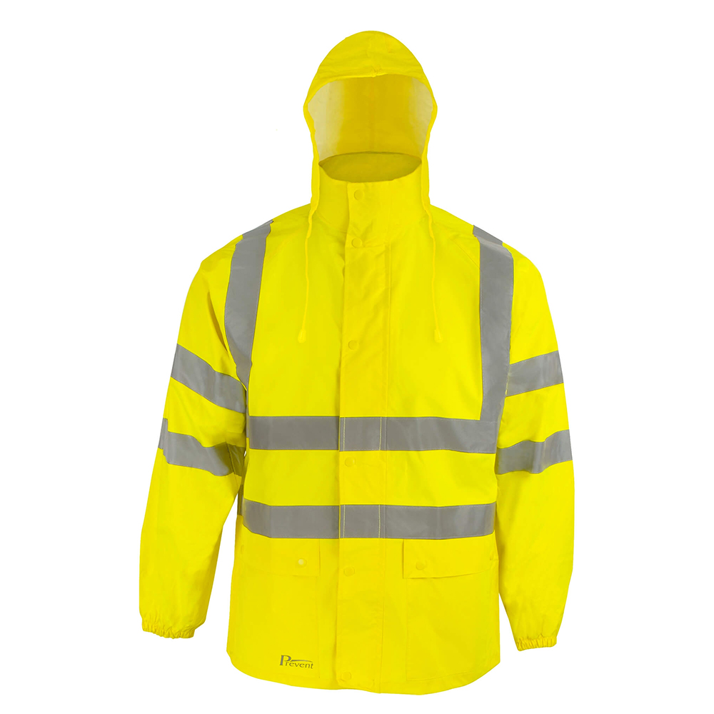 PREVENT® Warnschutz-Regenjacke