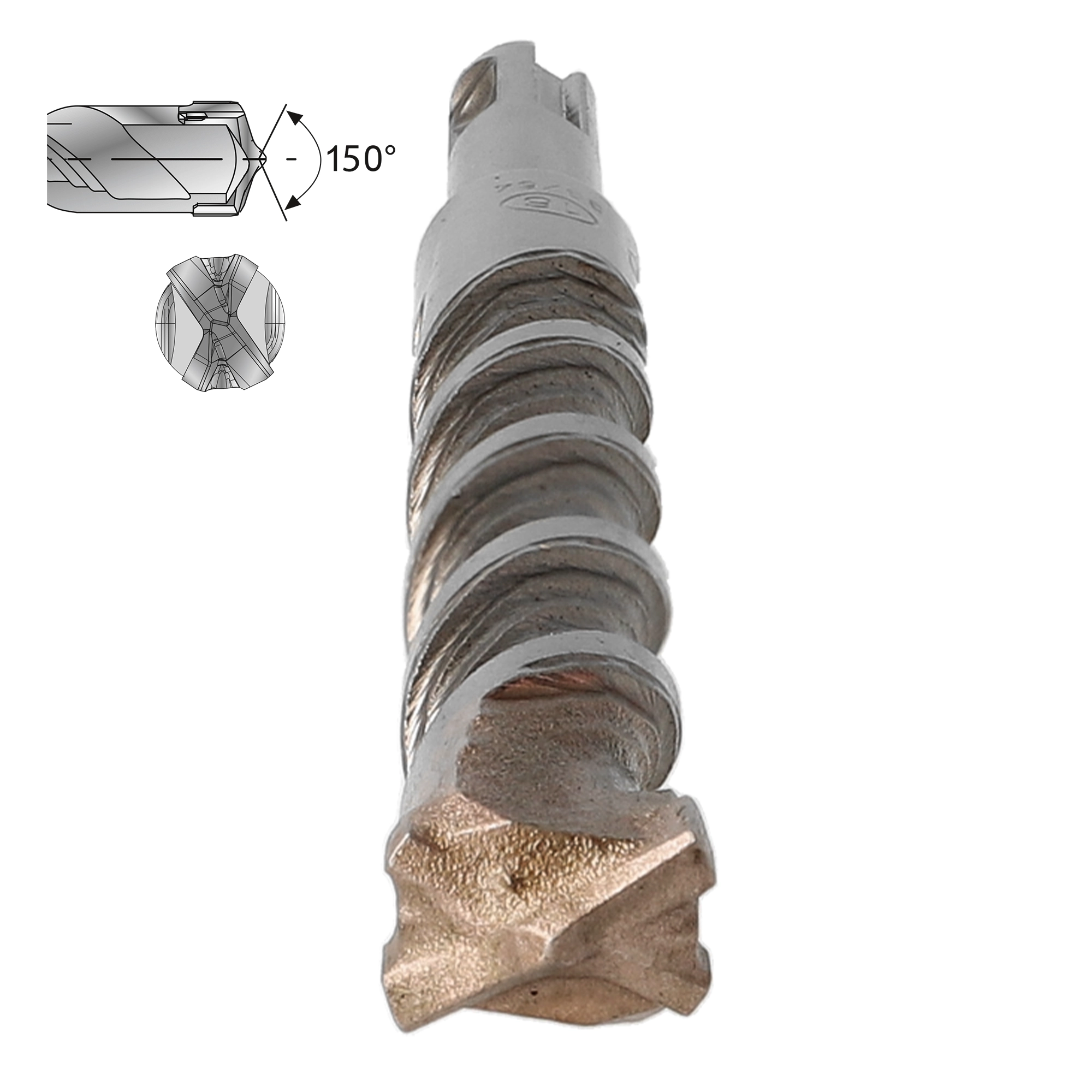 KEIL TURBOHEAD XPRO SDS-Plus Hammerbohrer