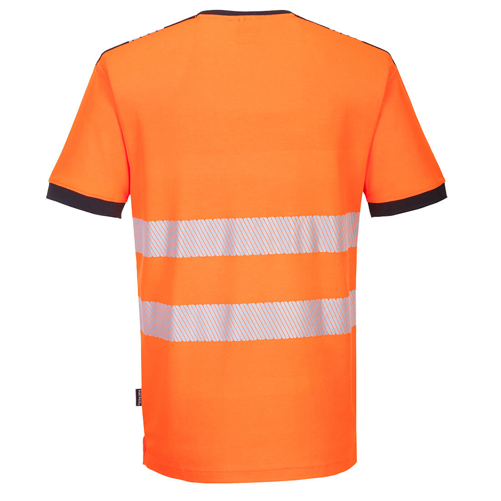 PW310 - PW3 Warnschutz T-Shirt mit V-Ausschnitt