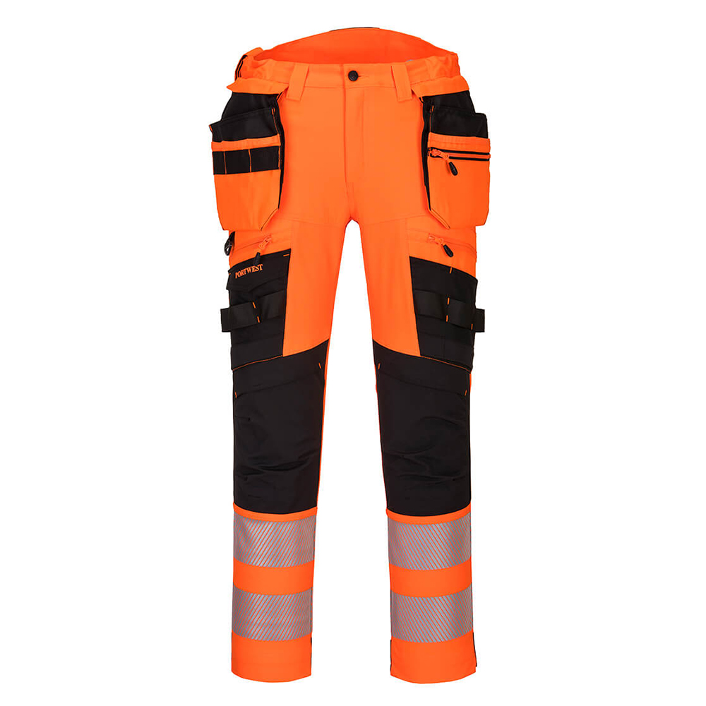 DX442 - Warnschutzhose mit abnehmbaren Holstertaschen