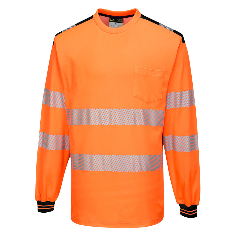 T185 - PW3 Warnschutz langarm TShirt